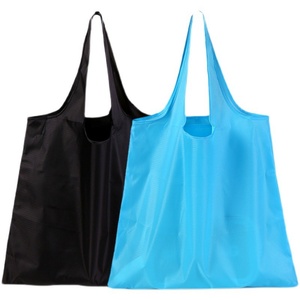 Bolsa de Compras Plegable Reutilizable de Poliéster para Supermercado, Color Amarillo Medio ISO MY4759, Personalizada al por Mayor, Impermeable, con Diseño de Letras - Product Image 2