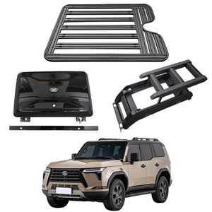 Porte-bagages de toit en aluminium de qualité supérieure avec échelle latérale et boîte latérale pour Lexus <span class=keywords><strong>GX</strong></span> 2024 2025+ - Product Image 1