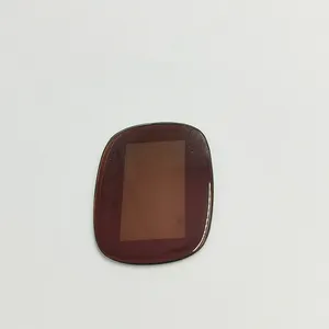 Verre miroir rouge galvanisé non conducteur tactile personnalisé pour bracelets et montres intelligents