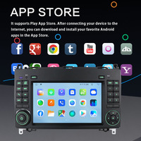 Radio Estéreo para Auto Android 2DIN para Mercedes Benz Clase B B200 W169 W245 Viano Vito W639 Sprinter W906 Carplay BT 2004-2012