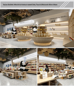Espositori Moderni a LED per Negozi di Occhiali, Personalizzati Marrone/Bianco, Soluzioni Complete Intelligenti per Tutti i Negozi - Product Image 5