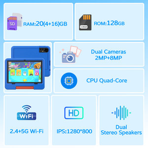 Mới 10-Inch Trẻ Em Máy Tính Bảng Pre-Cài Đặt Với Giáo Dục <span class=keywords><strong>Apk</strong></span> <span class=keywords><strong>Android</strong></span> 15 2.4G & 5G Wi-Fi 20GB 128GB Quà Tặng Cho Bé Trai Và Cô Gái - Product Image 3