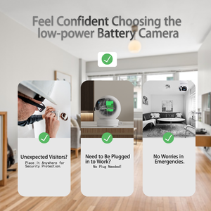 Cámara Wifi Inalámbrica de 4MP, Modo de Funcionamiento de Bajo Consumo, Cámara 4G con Tarjeta <span class=keywords><strong>SIM</strong></span>, Visión Nocturna HD, Cámara de Seguridad Inalámbrica Wifi CCTV para el Hogar - Product Image 3