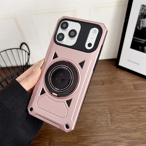 เคสโทรศัพท์กันกระแทกแบบแข็งแรงทนทาน OEM เคสโทรศัพท์ป้องกันอย่างดี ขายส่งสำหรับเคส iPhone 18 Pro Max พร้อมขาตั้งในตัว - Product Image 6