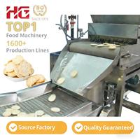 Ligne de production automatique de craquelins de riz en acier inoxydable de qualité alimentaire HG, haute capacité et puissance de 150 kW