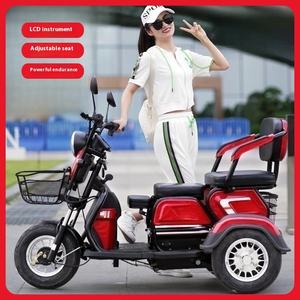 Pedicab Eléctrico Pequeño para el Hogar 48/60, Ciclomotor de Exportación para Transporte Transfronterizo, Especializado en el Sudeste Asiático y Sudamérica - Product Image 2