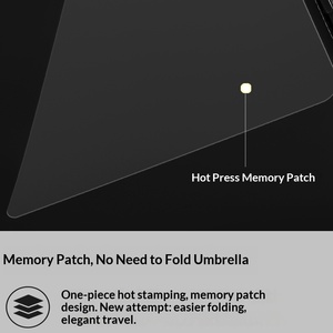 Ultra-light Folding-Free Full-<b>automatic</b> Second-closing Adult Black Sunscreen Rain Dual-Purpose <b>Umbrella</b> - Product Image 3