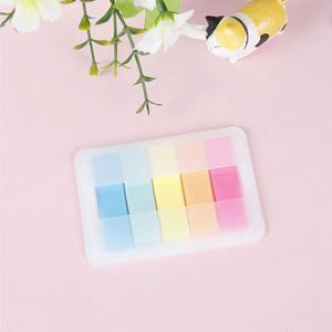 Paquete de 100 Notas Adhesivas Fluorescentes Transparentes de Doble Cara, Personalizables, para Escuelas - Product Image 5