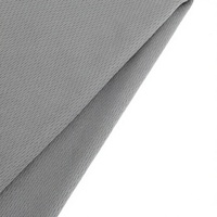Tissu en maille à motif œil-de-perdrix 100% polyester, doublure tricotée pour vêtements de sport