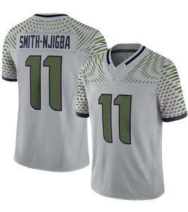 قمصان كرة القدم الأمريكية لفريق سياتل 2026 - 11 سميث-نجيبا 14 دارنولد 1 كارول 9 ووكر الثالث - قميص مخصص مع شعار - Product Image 3