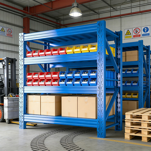 Light Duty 4-Layer Steel Adjustable Anti-Rust Corner Storage <b>Rack</b> Powder Coated Finish Space Efficient Shelving for Small - Product Image 2