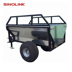 <span class=keywords><strong>Remolque</strong></span> remolcable cuádruple ATV galvanizado con caja de descarga de 500kg para remolques de motocicleta y ATV - Product Image 4