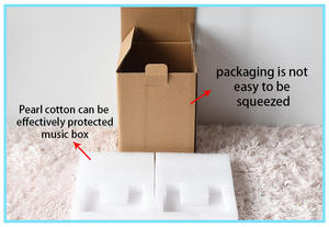 Buche Holz Uhrwerk Musikspiel zeug <span class=keywords><strong>Box</strong></span> Tier Spieluhren mit kostenlosem benutzer definierten Logo - Product Image 5