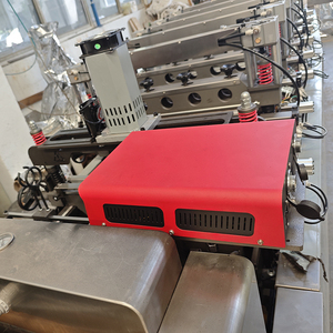 Bolsa de plástico de forma personalizada Stand up Packaging Cremallera Bolsa que hace la máquina con máquina de troquelado - Product Image 4