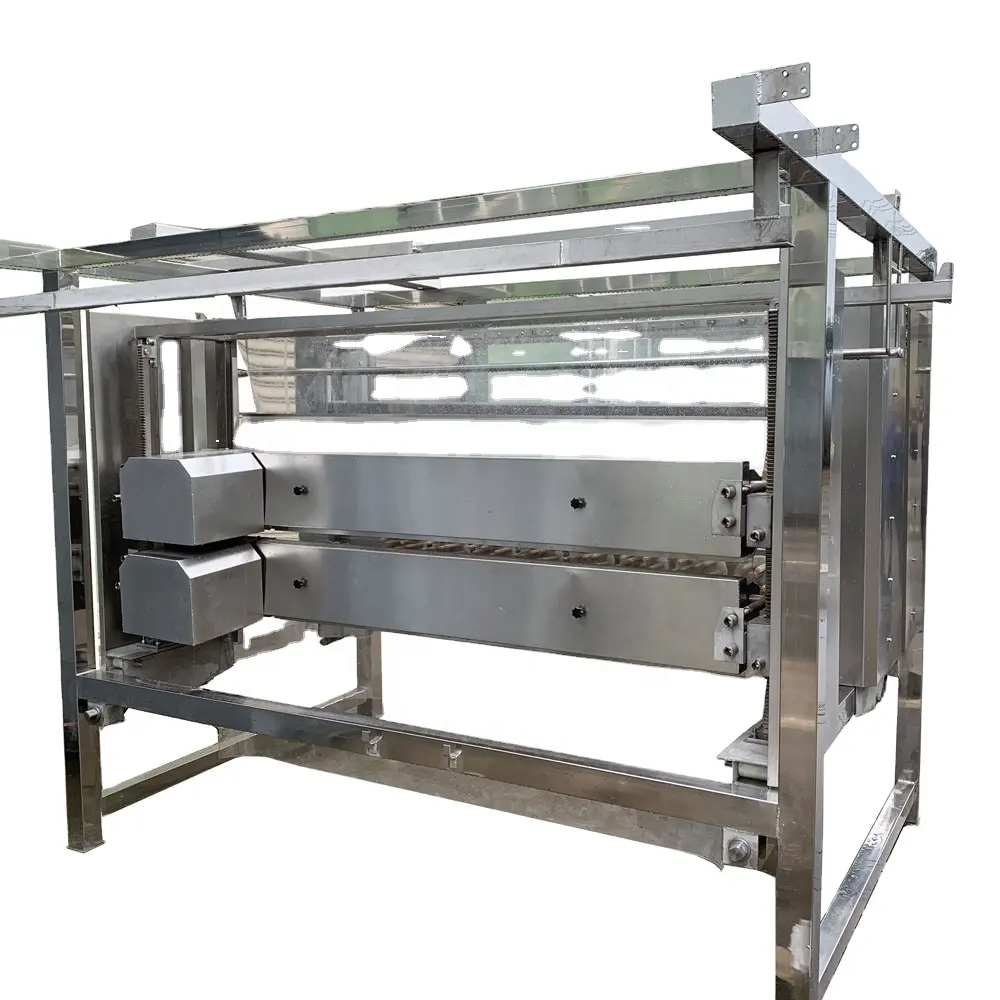 Maquinaria de procesamiento de carne de aves de corral Precio de fábrica Máquina aturdidora de aves de corral Equipo de matanza de pollos de engorde