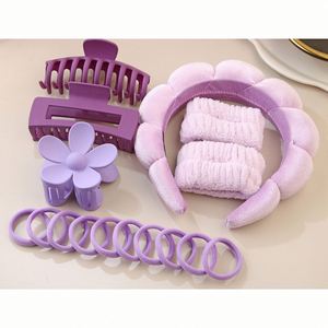 Éponge torsadée haute performance polyvalente pour coiffure, maquillage, lavage du visage et utilisation comme bracelet - Product Image 6