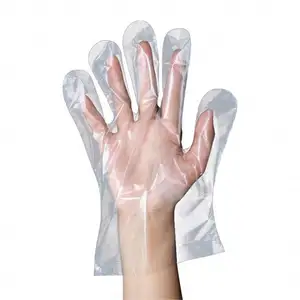 Workingdisposable eldiven üreticileri için plastik kaynak eldivenleri uzun plastik el muayene eldivenleri