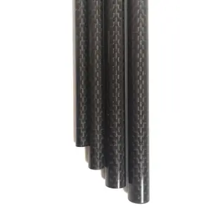 Ultra high modulus graphit 3k carbon faser pole,bar, rohr