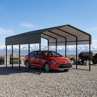 Kits de Carport de Acero de Grado Industrial para Exteriores, Fabricante Mayorista de Techos, Pedidos Personalizados a Gran Escala, Recubrimiento en Polvo