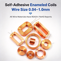 Bobines de fil de cuivre émaillé auto-adhésives 0,04 mm-1,0 mm Conformes REACH et RoHS Fabricant de bobines Service de bobinage personnalisé OEM ODM