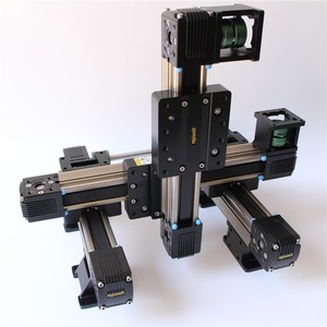 Plateforme de mouvement à trois axes Mjunit <span class=keywords><strong>avec</strong></span> revêtement adhésif XYZ, module de table coulissante de précision à <span class=keywords><strong>portique</strong></span>, longueur personnalisable, pour pulvérisation - Product Image 3