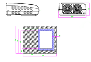 Unidades de Aire Acondicionado de 12v 24v para Techo de Camiones de Transporte y Remolques - Product Image 4