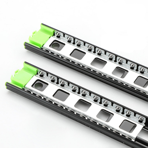 Full Extension Metal Box Drawer <b>Slide</b> Ball Bearing <b>Slide</b> Telescopic Channel Drawer Sliders - Product Image 4