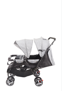 Cochecito Doble para Bebés Portátil, Ligero, Cómodo, Moderno y Ecológico 2024 Multifuncional para Uso en Parques, Hoteles, Hospitales y Dormitorios - Product Image 4