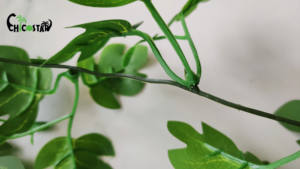 Decoración Colgante de Hierba Artificial de Plástico Ecológico con 5 Ramas y 198 Hojas de Tortuga, 2021 - Product Image 5