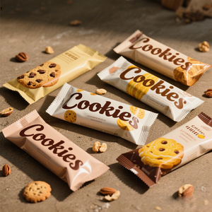 Tùy Chỉnh Cá Nhân Thiết Kế Kỹ Thuật Số In Thực Phẩm Cấp Trở Lại Con Dấu Cookie Túi 200G 300G Đồ Ăn Nhẹ Món Tráng Miệng Bao Bì Nhựa Pouch - Product Image 6