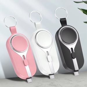 Chargeur sans fil <span class=keywords><strong>2</strong></span> IN 1 3000mah Chargeur portable Mini porte-clés Banque d'alimentation d'urgence Porte-clés pour Iphone Pour Android Pour Iwatch - Product Image 3