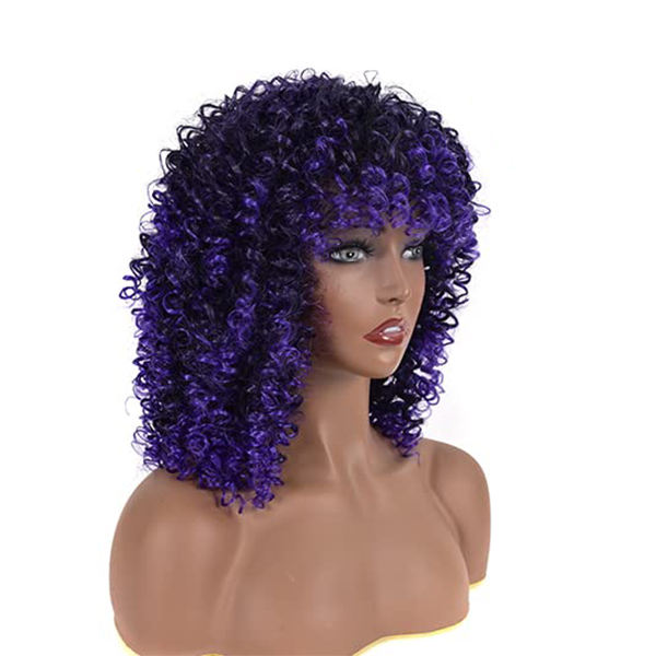 สีม่วงออมเบร