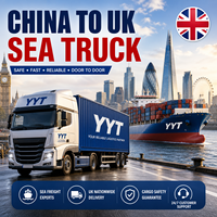 Transport maritime Chine-Royaume-Uni par camion, DDP porte-à-porte, agent transitaire, livraison rapide aux États-Unis DDP