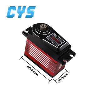 Servomoteur RC à engrenage en titane série 29 haute vitesse 0.06sec boîtier entièrement en métal contrôle numérique 7.4V-pour voiture jouets hélicoptères RC - Product Image 2