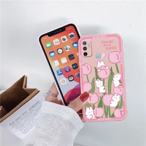 Pour <span class=keywords><strong>OPPO</strong></span> A53 A53S A32 housse de téléphone fleur mat sacs en TPU pour <span class=keywords><strong>OPPO</strong></span> A53 OPPOA53 A <span class=keywords><strong>53</strong></span> 2020 6.5 ''Etui antichoc pare-chocs Fundas - Product Image 5