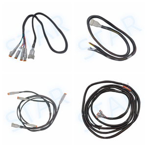 OEM Deutsch DT 2/3/4/6/12 Pin erkek kadın su geçirmez fiş konnektörü lastik çizme ile 18/16/14AWG otomotiv teli koşum - Product Image 1