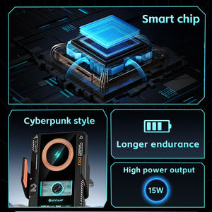 Support de <span class=keywords><strong>chargeur</strong></span> de voiture sans fil T8 15w <span class=keywords><strong>Chargeur</strong></span> de voiture sans fil intelligent Support de téléphone <span class=keywords><strong>portable</strong></span> avec fonction automatique - Product Image 4