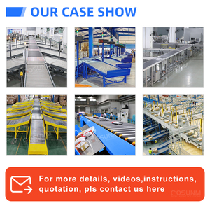 מכונת מיון אוטומטית, מערכת מיון במחסן, ציוד מסוע, ממיין חבילות לוגיסטי, אלומיניום, חדש - Product Image 6