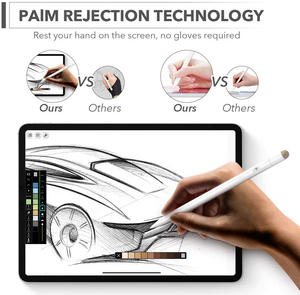 ปลายผ้าอเนกประสงค์ <span class=keywords><strong>2</strong></span> ใน 1 พร้อมการปฏิเสธฝ่ามือปากกาสไตลัสแบบแอกทีฟดิจิตอลแบบชาร์จไฟได้สําหรับอุปกรณ์หน้าจอสัมผัส - Product Image 3