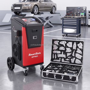 SMARTSAFE ATF601 Échangeur de liquide ATF avec kit d'adaptateurs ATF étendu de 140 pièces pour le service de vidange d'huile de transmission automatique - Product Image 2