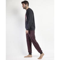 Pijama de Manga Larga STAR WARS para Hombre, the Force Be with You