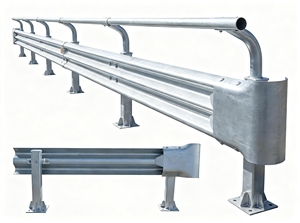 Highway Guardrail &amp; <strong>Accessories</strong> Hot Dipped Galvanized Traffic Safety Barrier - Product Image 3