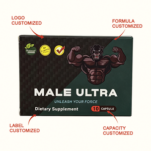 Capsule Erboristiche OEM MALE ULTRA per Uomini, 10 Capsule, Integratore Alimentare Naturale con Fibre <span class=keywords><strong>Alimentari</strong></span> per Supportare Vitalità e Resistenza Fisica - Product Image 6