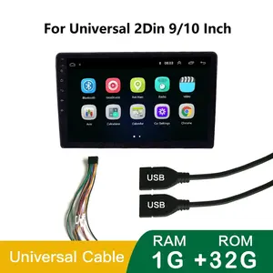 Universal Car DVD Player GPS 7'' 9'' 10'' IPS Screen Wifi Android Radio Android 13 Carplay Car Stereo Android Carplay