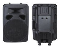High quality customization home speaker accessories plastic cabinet empty speaker box and 3 inch speaker grille