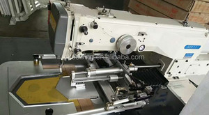 Machine à coudre industrielle électronique automatique pour l'application de motifs et la pose de poches - Product Image 3