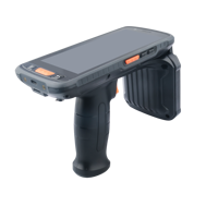 Portable Android 10 Handheld Remote PDA 20 Mètres Ultra-Haute Fréquence RFID NFC Lecteur 2D QR Code Barcode Scanner Stock Disponible