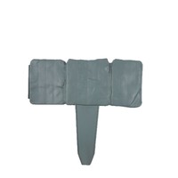 Clôture de jardin pliable moderne minimaliste en PVC F-666 pour l'aménagement paysager extérieur