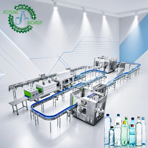 Ligne de production d'eau minérale de qualité vérifiée 15000 BPH CGF32-32-10 avec système RO 10T/H et machine d'étiquetage OPP - Product Image 1