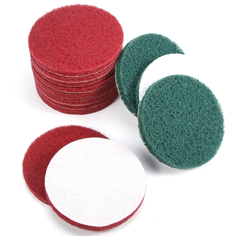 High Quality Durable Non-woven Disc with Velcro for Surface Preparation and Rust Removal